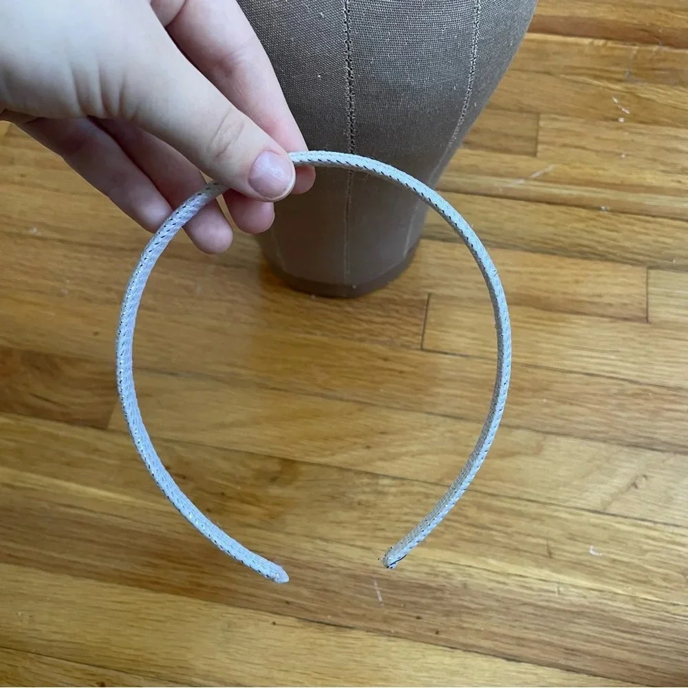 4/$25 Silver and Purple 2 Pack Headbands